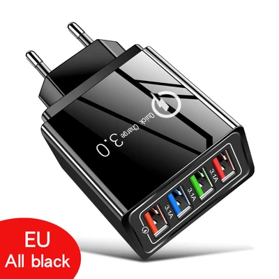 European standard, all black