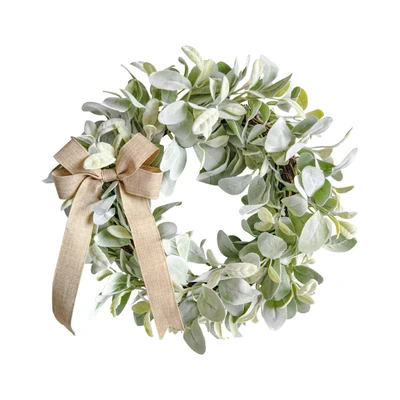 Rabbit ear leaf garland