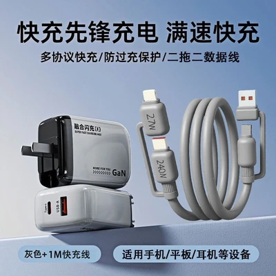 1m Little Reunion Charging Set [Gray]
