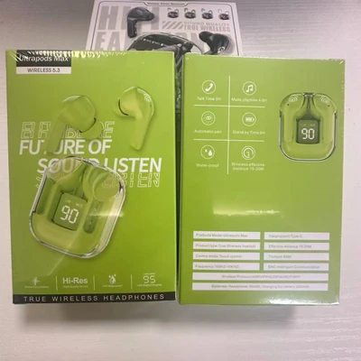 Transparent first generation power digital display green (boxed)