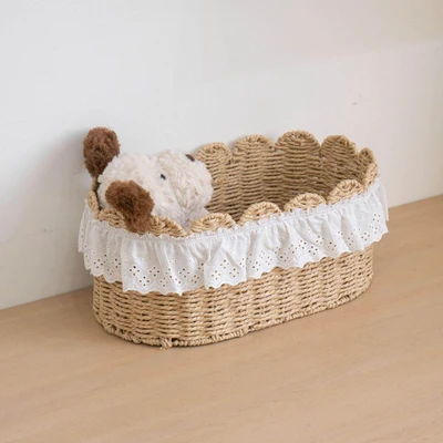 Lace trim large size 41*25*18CM