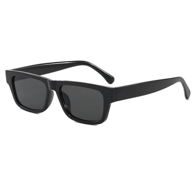 Black frame, gray lens