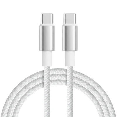 C-c60w aluminum shell braided wire [white]