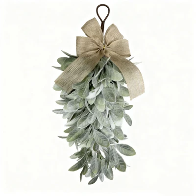 Rabbit ear leaf teardrops