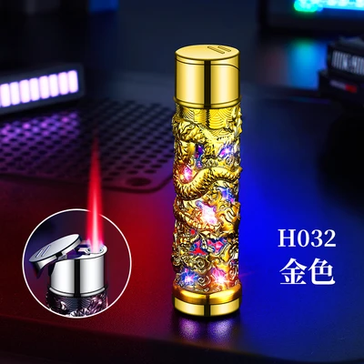 Gold relief dragon + 1 bottle of gas