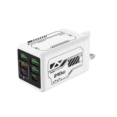 Mech (4U+2C)—UK, UK standard, white