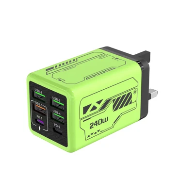 Mech (4U+2C)—UK, UK standard, green