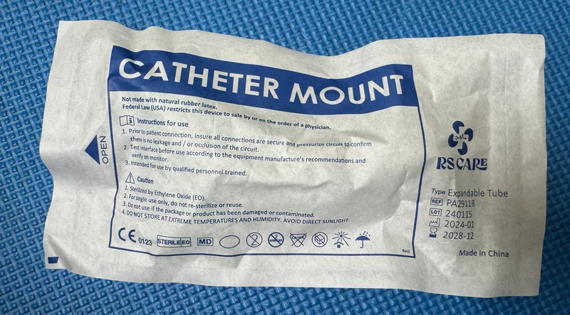 Expandable Tube /Catheter Mount