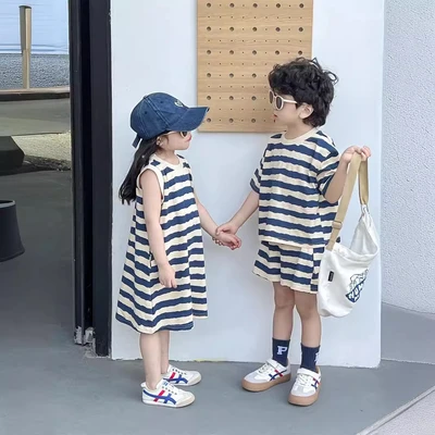 7130 striped dress