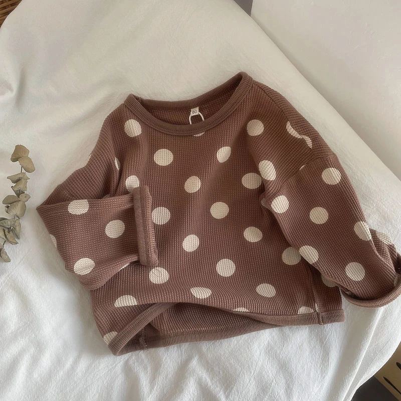 Pola Dot T-Shirt For Boys and Girls