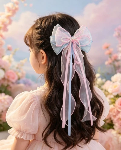 2 # Pink hairpin style