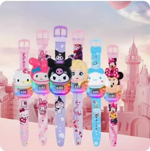 Children's Light, Music and Sliding toy watch