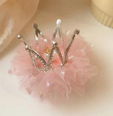 11# Korean powder wave point yarn hairpin