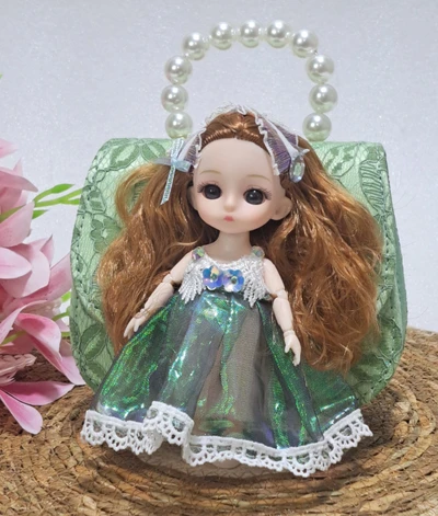 Green Doll Bag