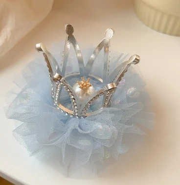 10# Blue Wave point yarn hairpin