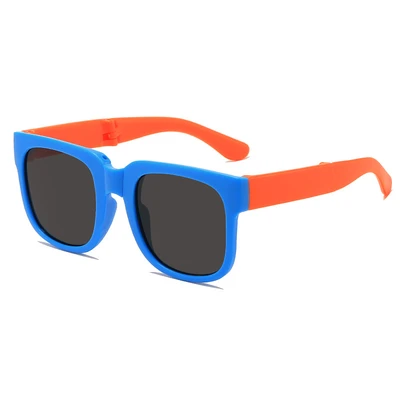 blue frame gray