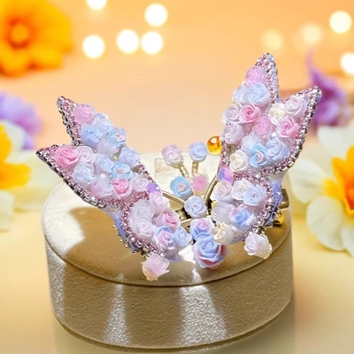 23# moving butterfly [large pure small flower purple]
