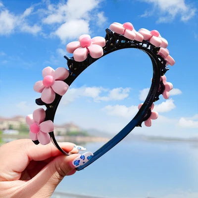 13#Pink hyuna style flowers