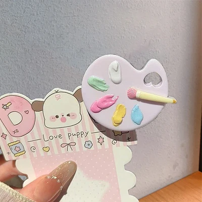 Palette hair clip [purple]