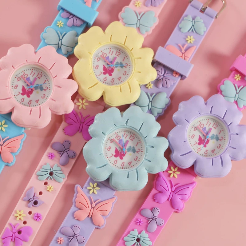 Children's Flower Watch, Cute Quartz Children's Watch