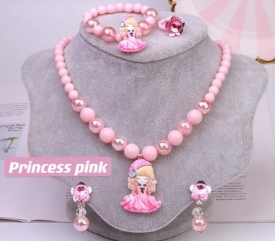 Pink Princess Mala Set (5 Pcs)