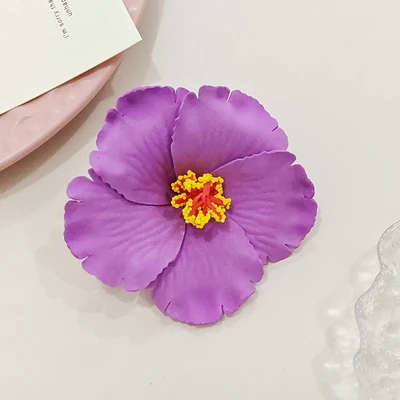 Purple (with hairpin)