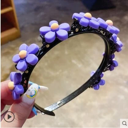 Children Twist Hair bands, Celebrity Can Be Braided Hairbands ,Hair Accessories Headbands, Summer Floral Hairband's