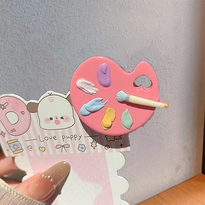 Palette hair clip [rose pink]