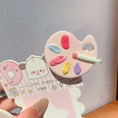 Palette hair clip [pink]