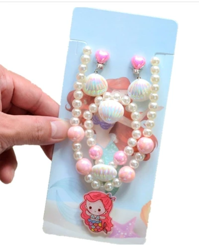 Pink Mermaid Mala Set (5 Pcs)