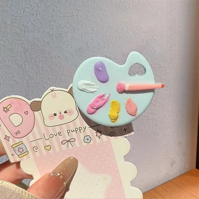 Palette hair clip [blue]