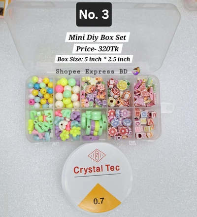 10 Grid beads set