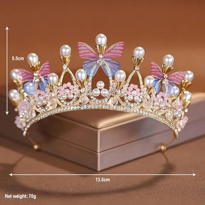 Butterfly crown