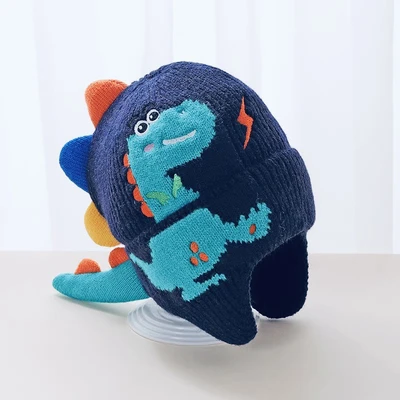 Dinosaur ear protection [navy blue]