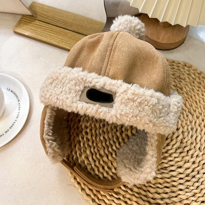 Brown hat (hat circumference 52-54cm/3-6 years old)