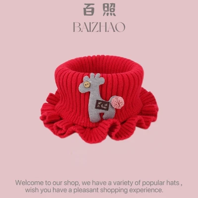 Fawn scarf [red]