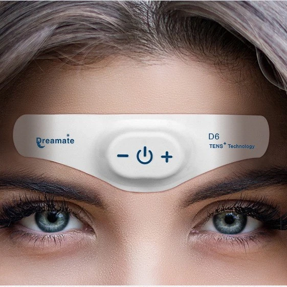 Smart Forehead Patch Massage Sleep Device, Convenient Microcurrent Pulse Home Electronic Forehead Sleep Patch Device